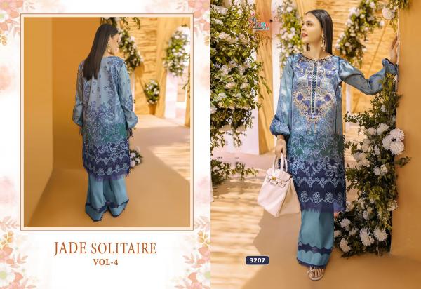 Shree Jade Solitaire Vol 4 Cotton Dupatta Pakistani Salwar Suits Collection
